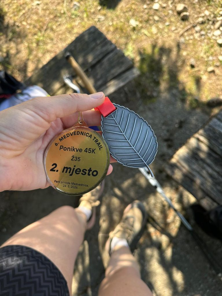 Medvednica trail- Antonija Janči treća